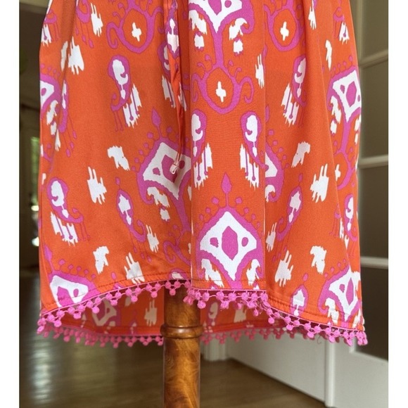 Mud Pie Bag Lady Ruffled One Shoulder Dress Large - Picture 3 of 7